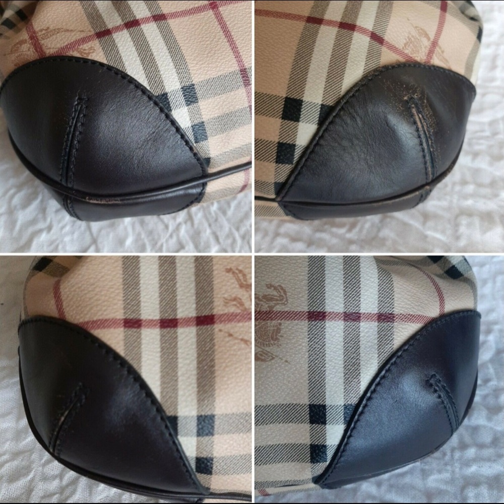 Burberry Willenmore Haymarket Check Medium Hobo Bag - Picture 8 of 13